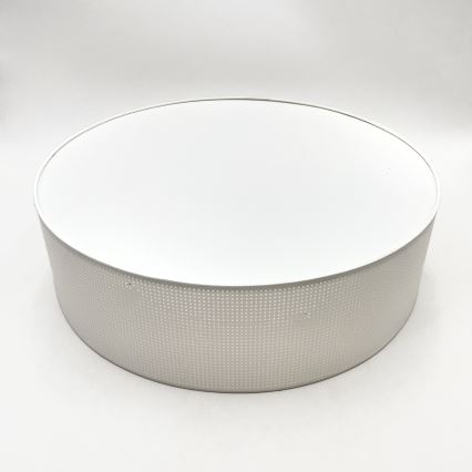 Kattovalaisin SIRJA PLISADO, 4xE27/15W/230V, halkaisija 45 cm, valkoinen