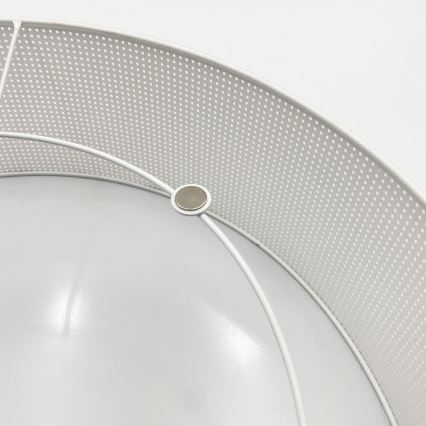 Kattovalaisin SIRJA PLISADO, 4xE27/15W/230V, halkaisija 45 cm, valkoinen