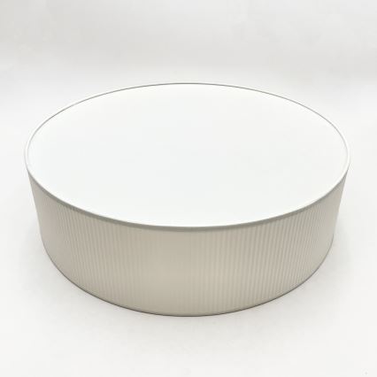 Kattovalaisin SIRJA PLISADO 4xE27/15W/230V, halkaisija 45 cm, valkoinen