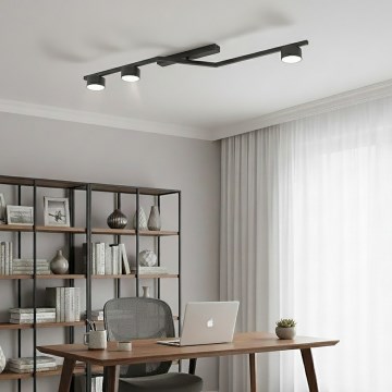 Kattovalaisin SKAN 3xGX53/12W/230V, musta