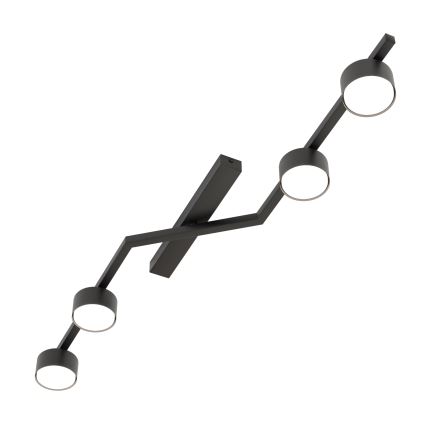 Kattovalaisin SKAN 4xGX53/12W/230V musta