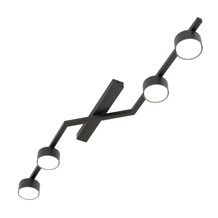 Kattovalaisin SKAN 4xGX53/12W/230V musta