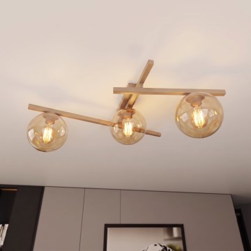 Kattovalaisin SMART 3xE14/10W/230V beige/savuinen beige
