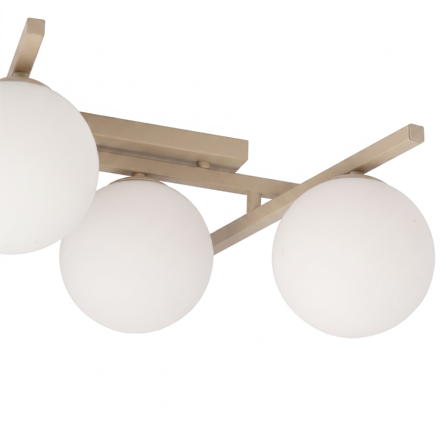 Kattovalaisin SMART 5xE14/10W/230V beige/valkoinen