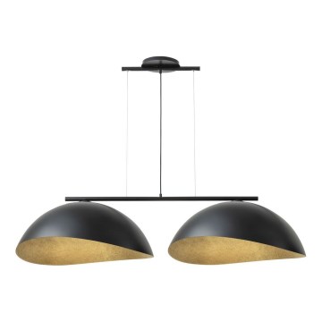 Kattovalaisin SOLAR 2xE27/60W/230V musta, johdolla