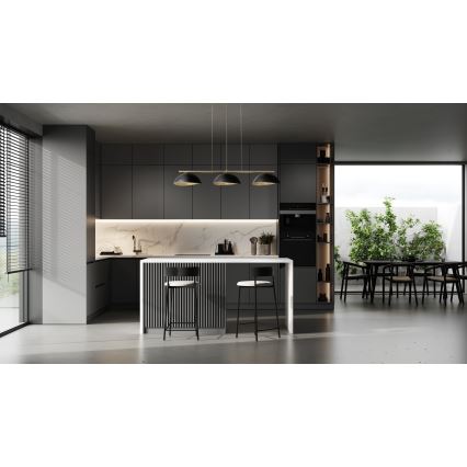 Kattovalaisin köydellä SOLAR 3xE27/60W/230V kulta