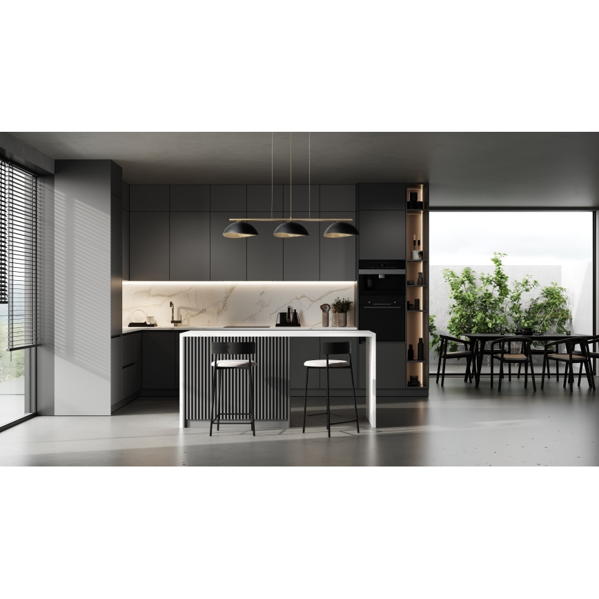 Kattovalaisin köydellä SOLAR 3xE27/60W/230V kulta