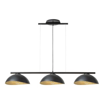 Kattovalaisin SOLAR 3xE27/60W/230V musta, johdolla