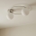 Kattovalaisin SOPRA 2xE14/10W/230V beige/valkoinen