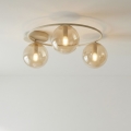 Kattovalaisin SOPRA 3xE14/10W/230V beige/savunbeige beige