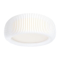 Kattovalaisin STRIPES 2xE27/40W/230V, halkaisija 55 cm, valkoinen/kerma