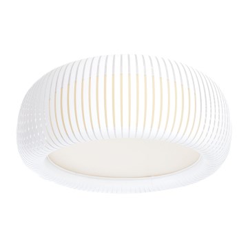 Kattovalaisin STRIPES 2xE27/40W/230V, halkaisija 55 cm, valkoinen/kerma