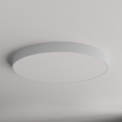 Kattovalaisin liike- ja hämärätunnistimella CLEO 6xE27/24W/230V halkaisija 80 cm harmaa