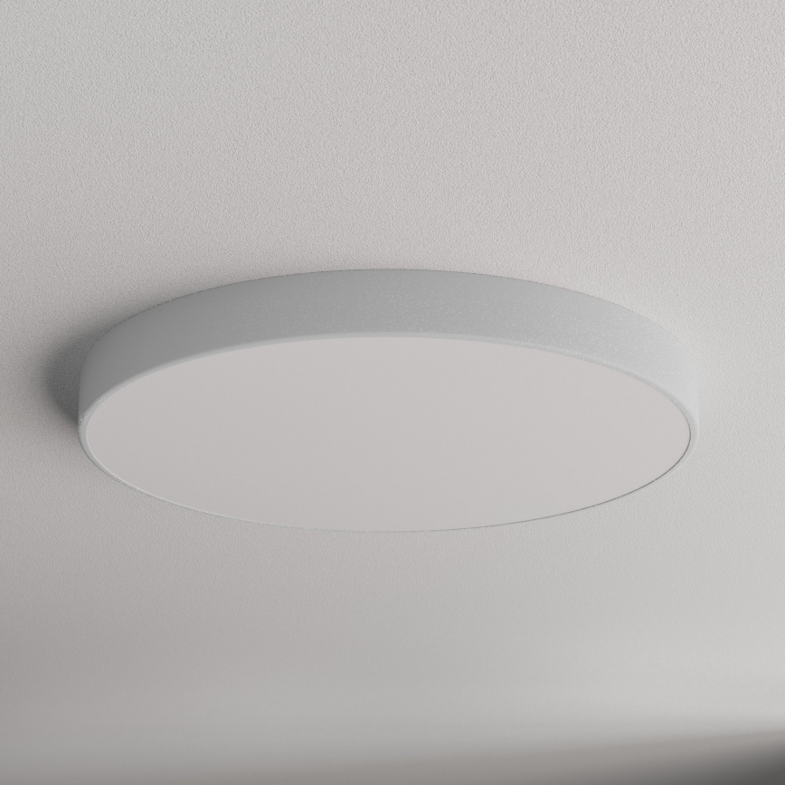 Kattovalaisin liike- ja hämärätunnistimella CLEO 6xE27/24W/230V halkaisija 80 cm harmaa