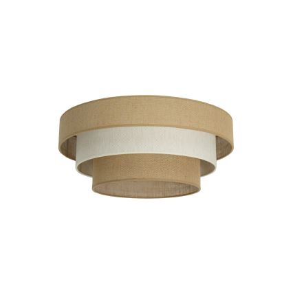 Kattovalaisin WENTA 1xE27/60W/230V, halkaisija 50 cm, juutti/kermanvärinen