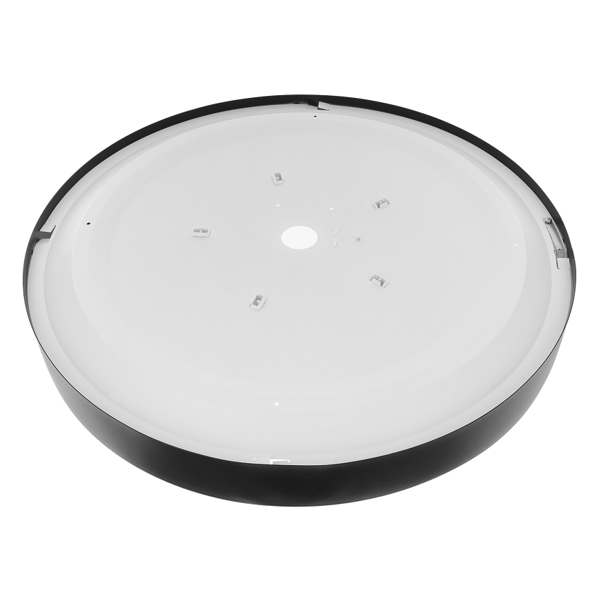 Kattovalo anturilla CLEO 5xE27/24W/230V d. 60 cm musta