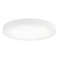 Kattovalo anturilla CLEO 6xE27/24W/230V d. 80 cm valkoinen