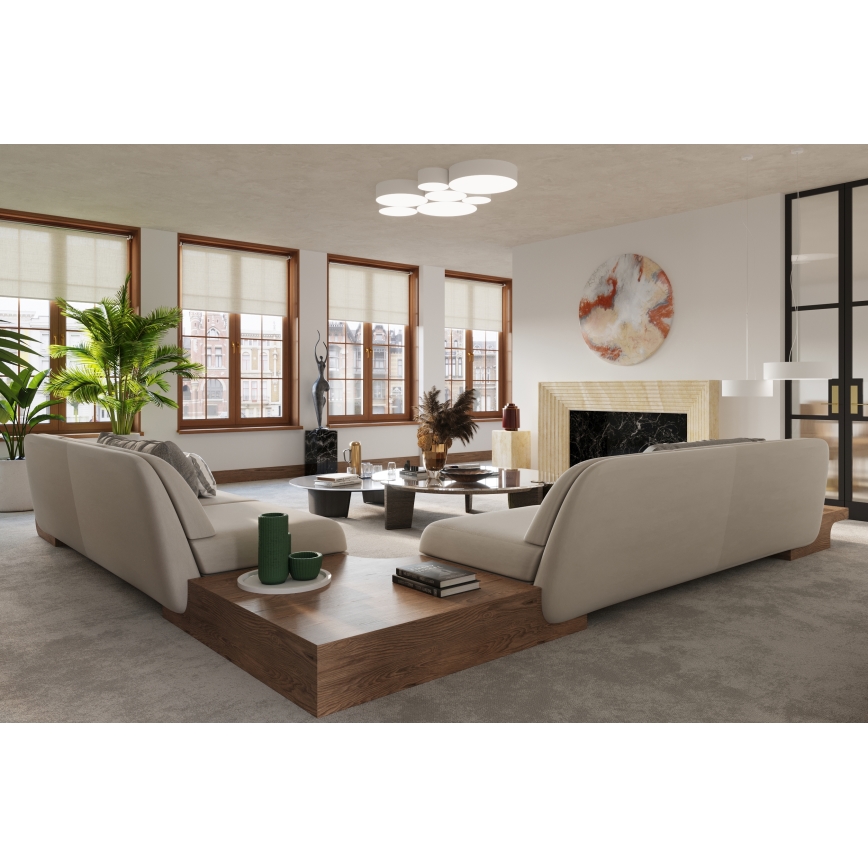 Kattovalo ARENA 45 3xE27/60W/230V valkoinen