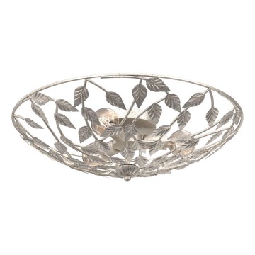 Kattovalo ARION 3xE27/15W/230V valkoinen/patina