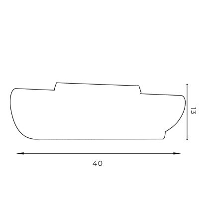 Kattovalo BARBOS 2xG9/8W/230V valkoinen
