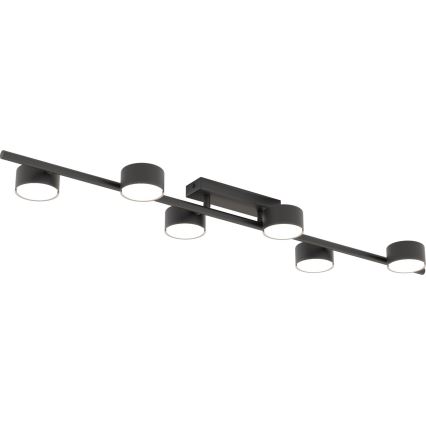 Kattovalo BET 6xGX53/12W/230V musta