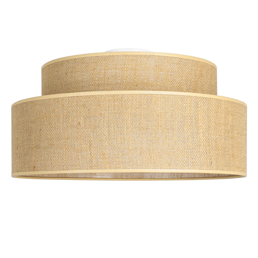 Kattovalo BOHO 1xE27/60W/230V halkaisija 40 cm beige