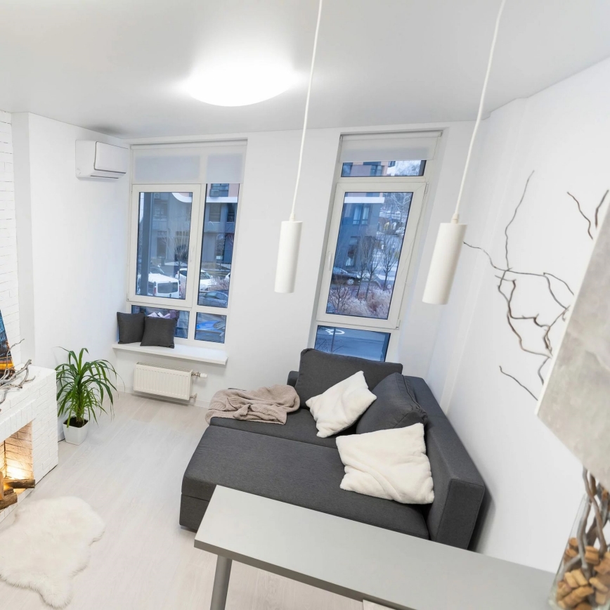 Kattovalo BONIFACY 1xE27/20W/230V halkaisija 26,5 cm valkoinen