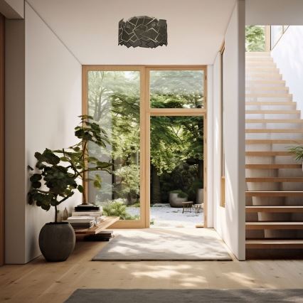 Kattovalo CAMO 3xE27/15W/230V kulta