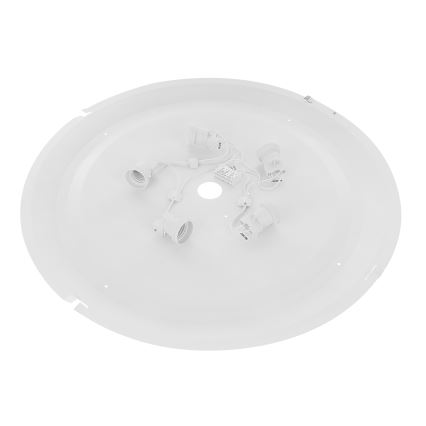 Kattovalo CLEO 5xE27/24W/230V d. 60 cm valkoinen