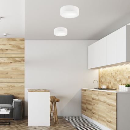 Kattovalo DANTE 1xE27/60W/230V halkaisija 26 cm valkoinen