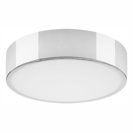 Kattovalo DANTE 2xE27/60W/230V halkaisija 36 cm kiiltävä kromi