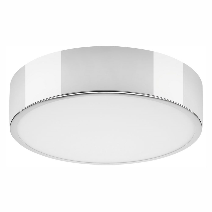 Kattovalo DANTE 2xE27/60W/230V halkaisija 36 cm kiiltävä kromi