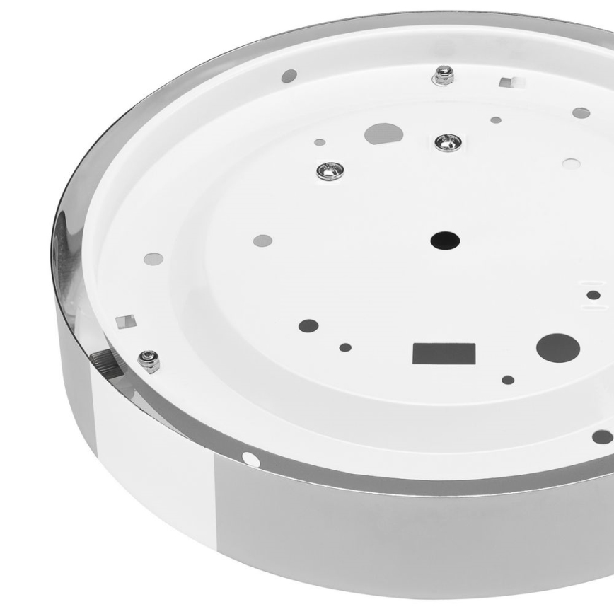Kattovalo DANTE 2xE27/60W/230V halkaisija 36 cm kiiltävä kromi