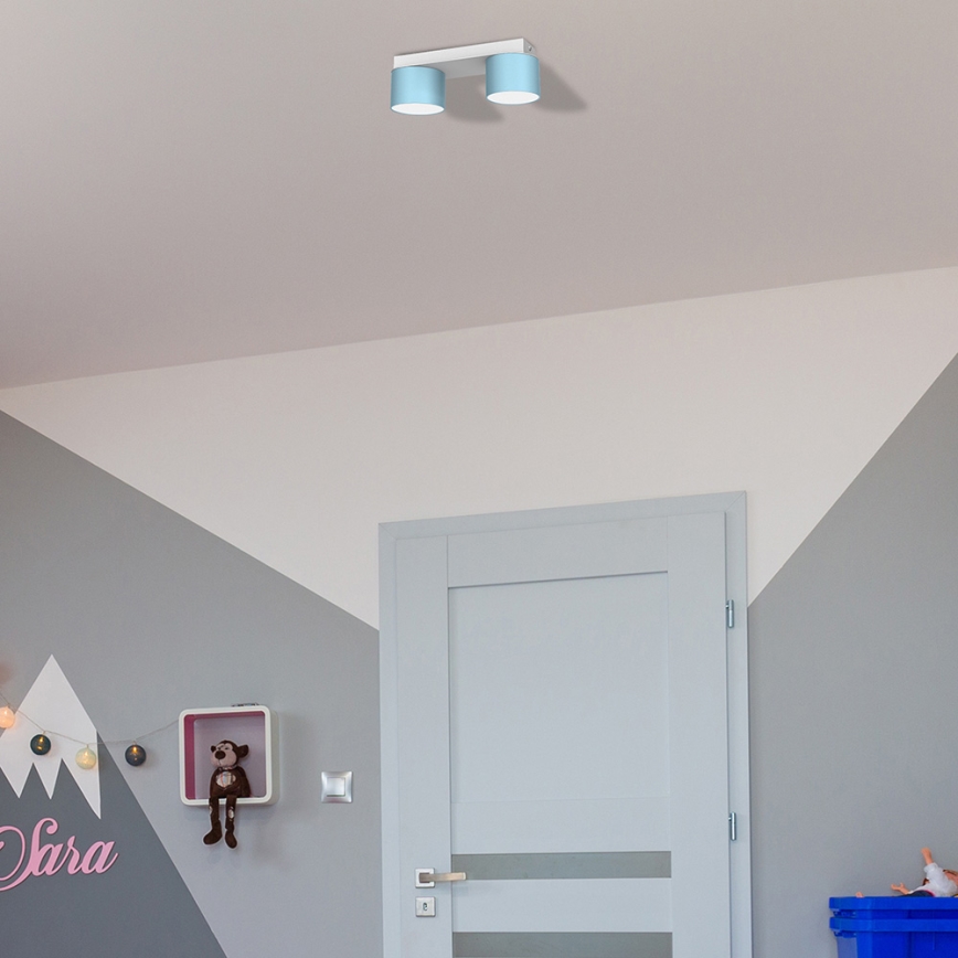 Kattovalo DIXIE 2xGX53/11W/230V sininen