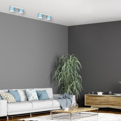 Kattovalo DIXIE 2xGX53/11W/230V sininen