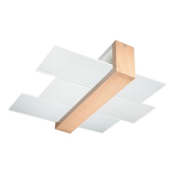 Kattovalo FENIKS 2 2xE27/60W/230V Koivu/pyökki