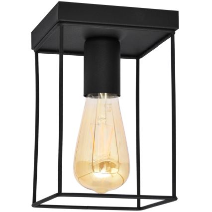 Kattovalo FINN 1xE27/15W/230V musta