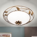 Kattovalo FLEUR 2xE27/60W/230V halkaisija 40 cm pronssi
