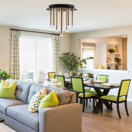 Kattovalo GLAM 9xG9/8W/230V kulta