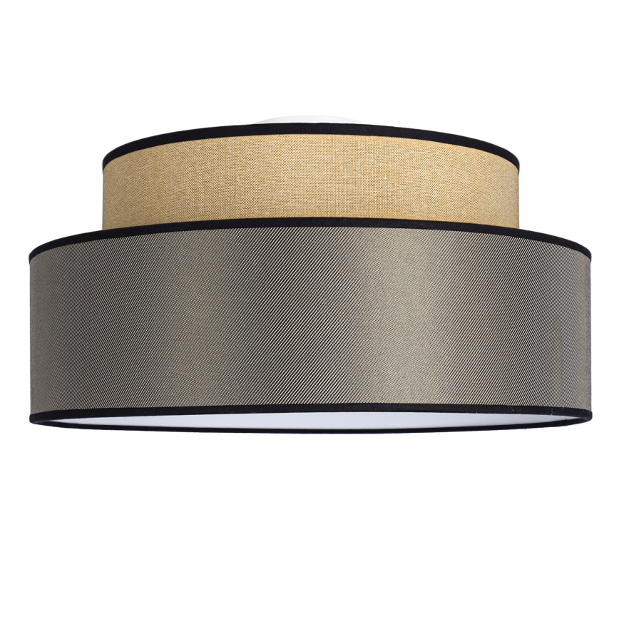 Kattovalo GRACE 1xE27/60W/230V halkaisija 40 cm beige/ruskea