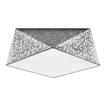 Kattovalo HEXA 2xE27/60W/230V hopea