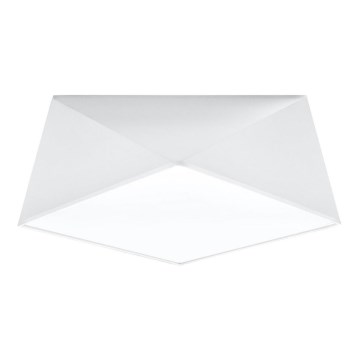 Kattovalo HEXA 2xE27/60W/230V valkoinen