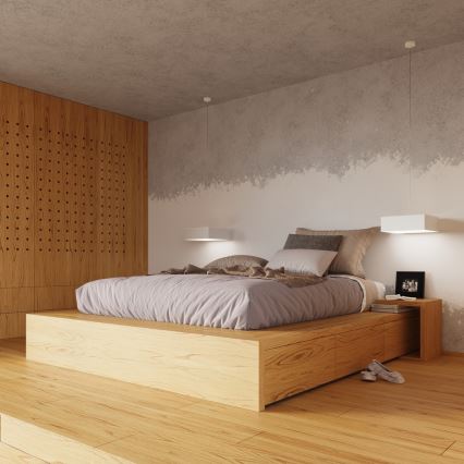 Kattovalo HORUS 35 2xE27/60W/230V valkoinen