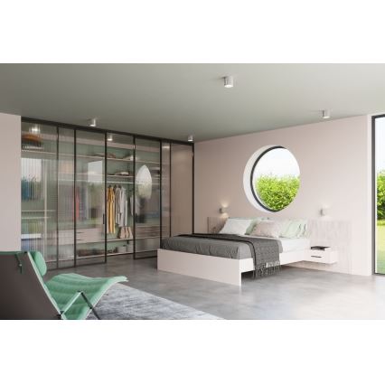 Kattovalo INEZ 1xG9/40W/230V harmaa