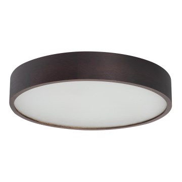 Kattovalo JASMIN 3xE27/20W/230V mänty ø 47,5 cm wenge