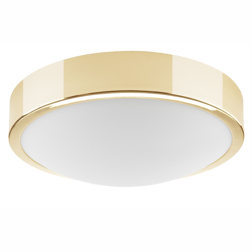 Kattovalo JONAS 1xE27/60W/230V halkaisija 26 cm kultainen