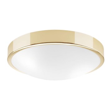 Kattovalo JONAS 2xE27/60W/230V halkaisija 36 cm kultainen