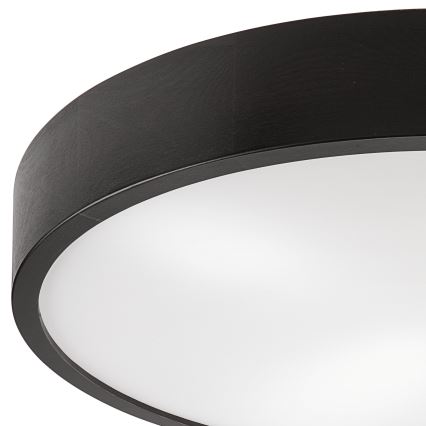 Kattovalo NATURAL 4xE27/60W/230V ø 57,5 cm wenge/mänty