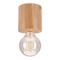 Kattovalo OAK 1xE27/60W/230V tammi