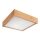 Kattovalo OAK SQUARE 2xE27/60W/230V tammi 37,5 cm
